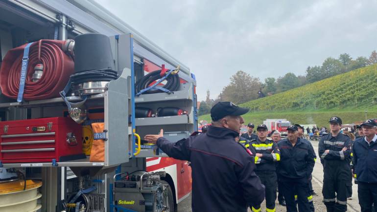 Katastrophenhilfsdienstübung im Bezirk Leibnitz, 16.10.2022