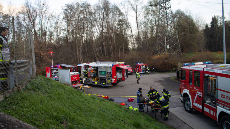 Abschnittsübung in Obervogau, 26.11.2022